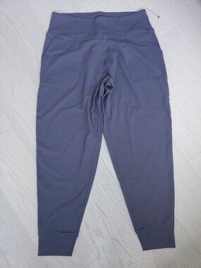 Mens Athletic Jogger Pants XL Grey Performance Stretch Workout Training Jogger